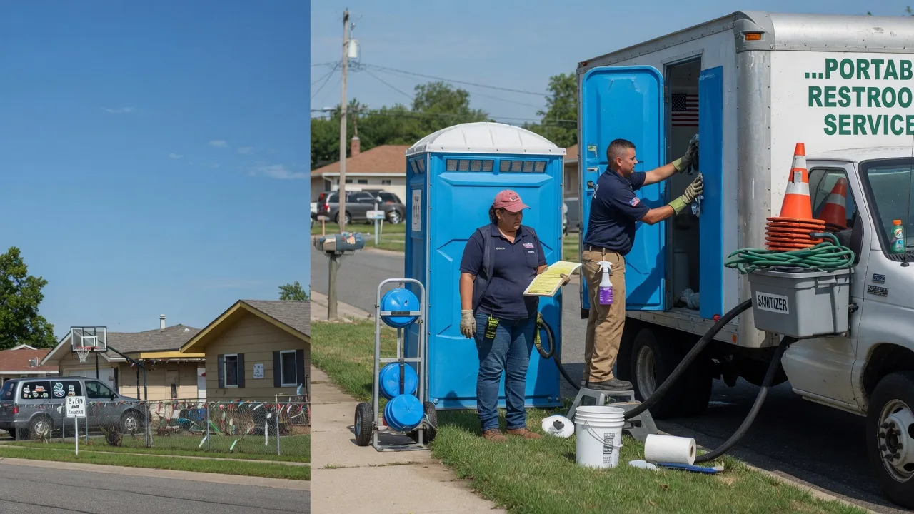 Portable Toilet Rental in Garden City, MO near me